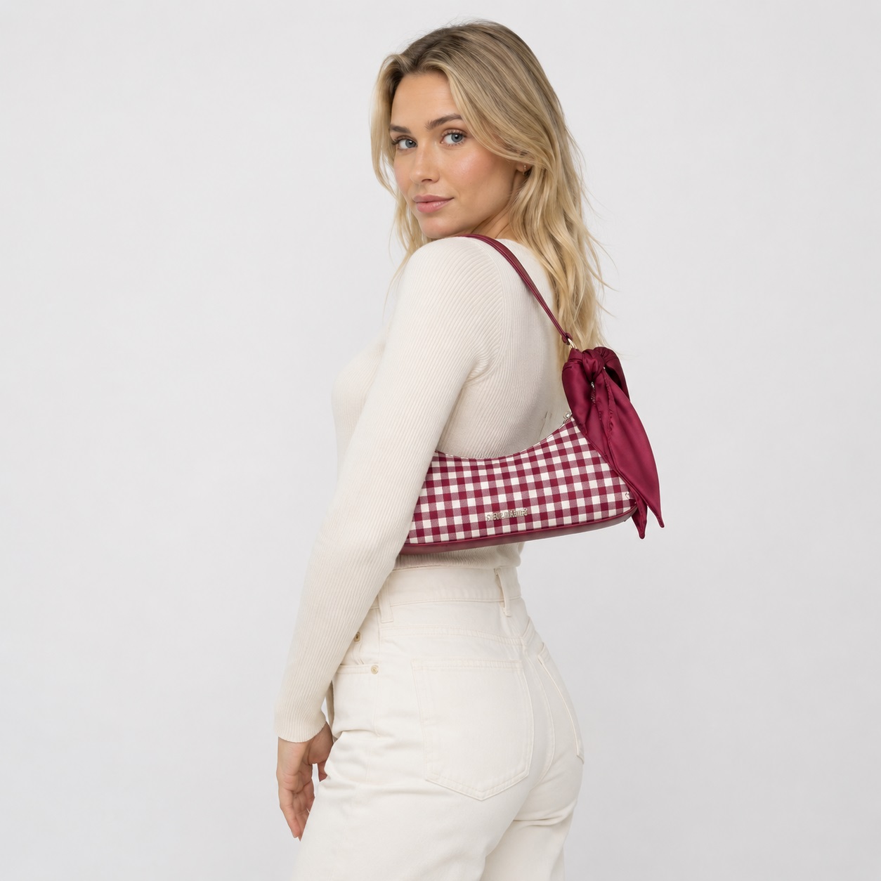 Steve Madder - BMABLE 2 Plum Shoulder Bag - Image 1